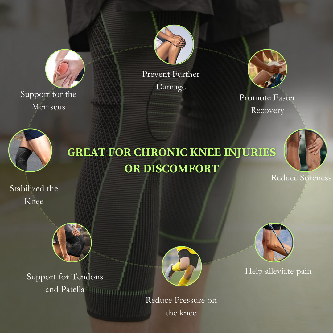Knee Brace Compression Full Sleeve