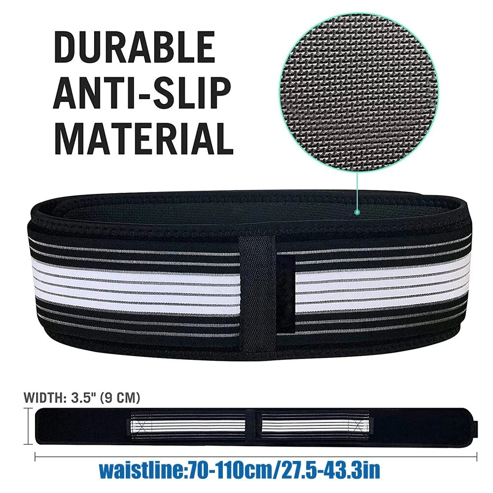 Sacroiliac SI Joint Hip Belt – Relief For Sciatica & Lower Back Pain | Anti-Slip