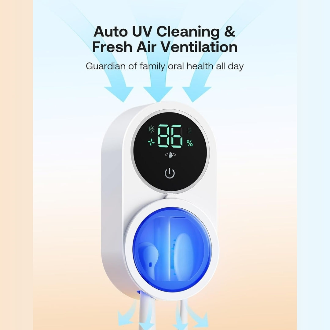UV Toothbrush Cleaner & Holder