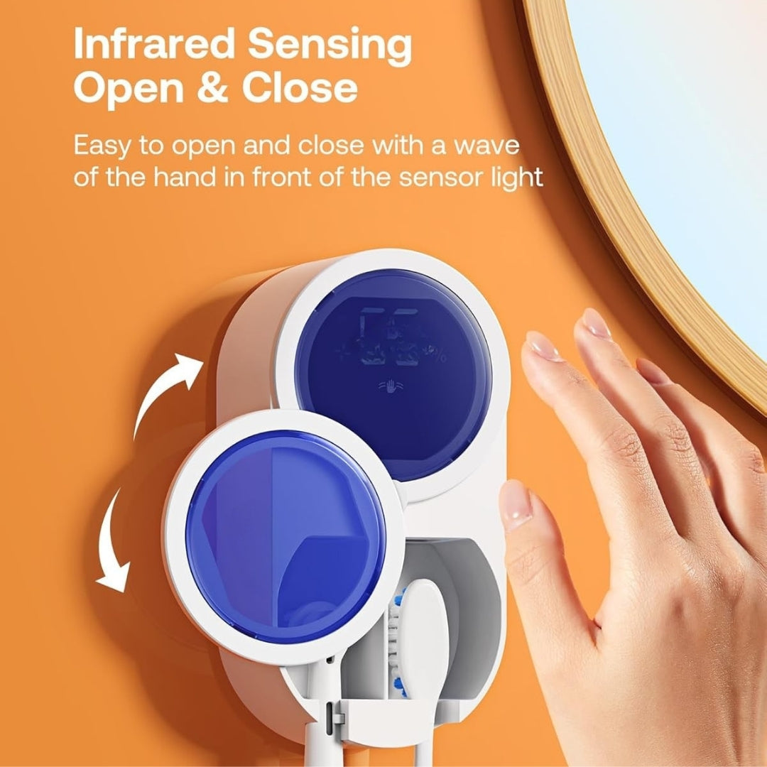 UV Toothbrush Cleaner & Holder
