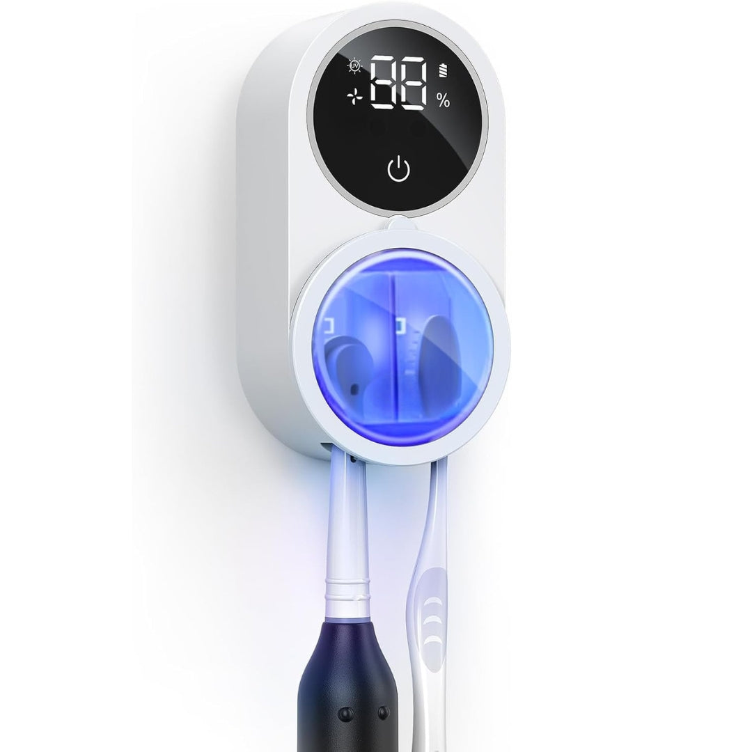 UV Toothbrush Cleaner & Holder