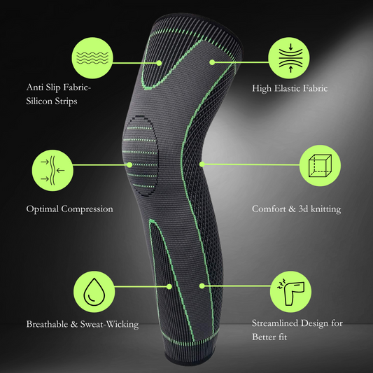 Knee Brace Compression Full Sleeve
